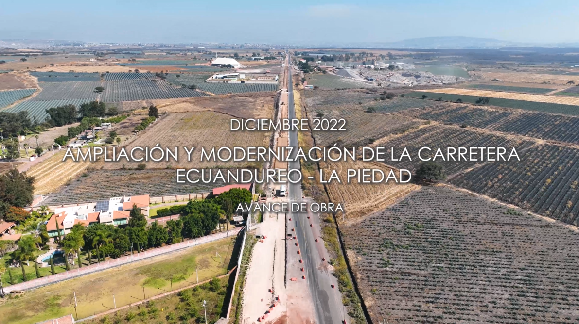 Ampliación y Modernización de la Carretera Ecuandureo- La Piedad